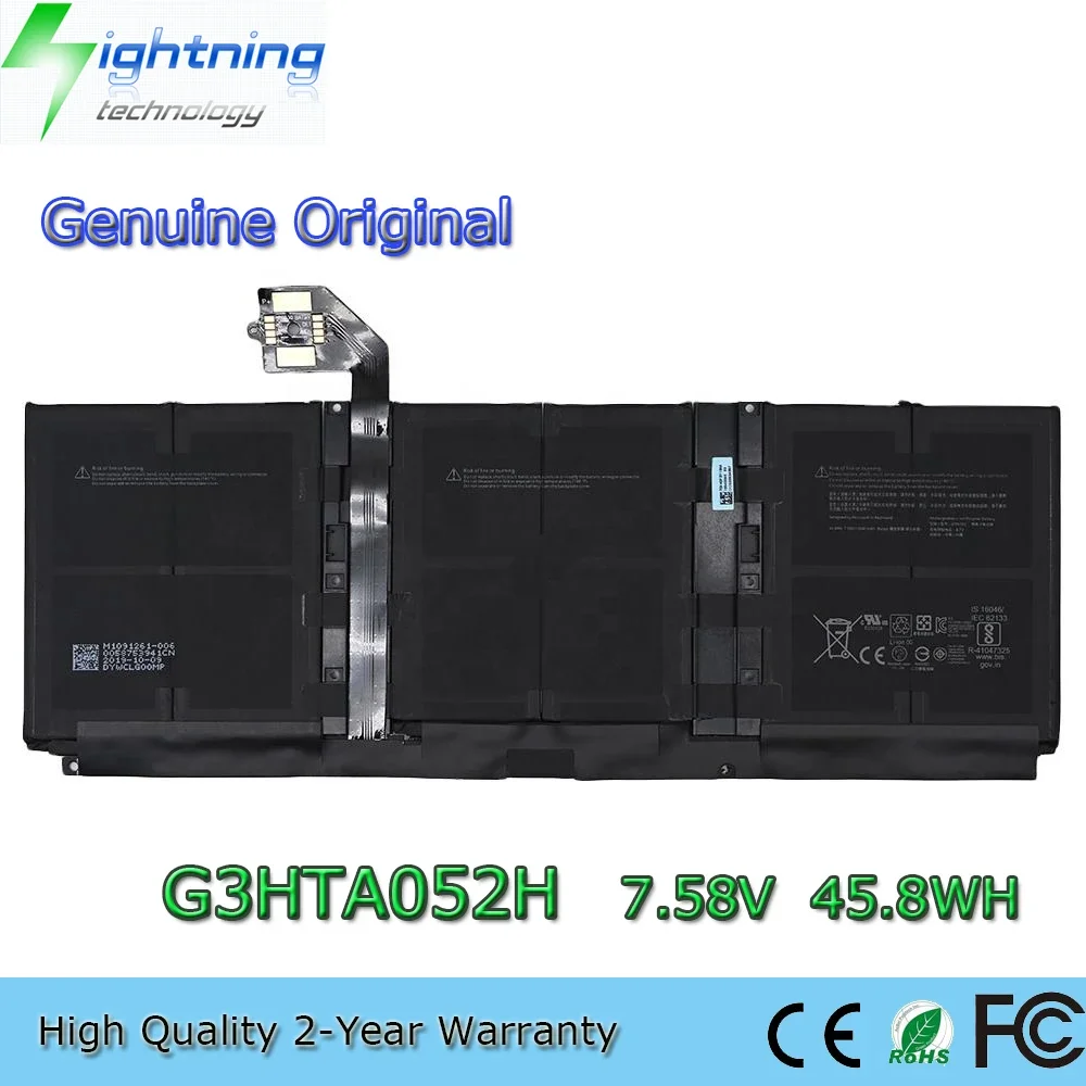 Совершенно новый оригинальный аккумулятор для ноутбука G3HTA052H 7 58 В 45 8 Втч Microsoft