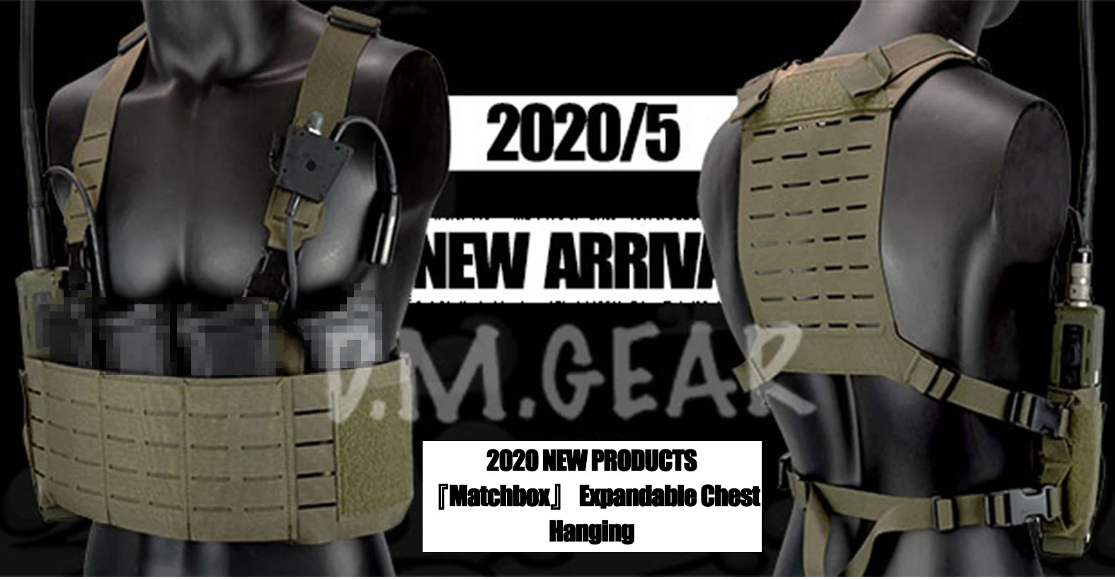 DMGear Tactical Vest Matchbox Chest Rig Hanging Military Equipment Plate Carrier Airsoft Gear Outdoor Painball Hunting Multicam images - 6