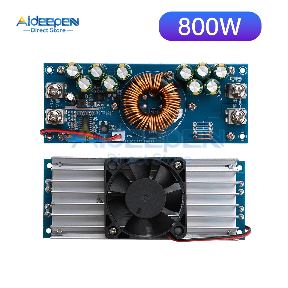 

Aideepen DC-DC Buck Converter понижающий преобразователь 800Вт/1200Вт