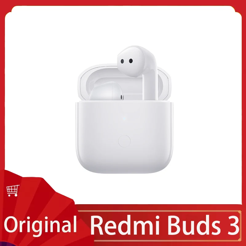 

Новое поступление, беспроводные Bluetooth наушники Xiaomi Redmi Buds 3, TWS наушники, 5,2 шумоподавляющие водонепроницаемые