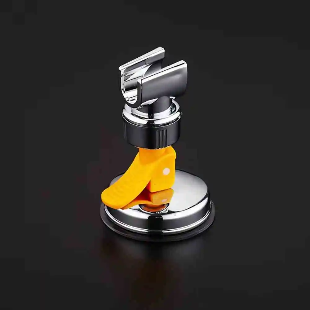 

Universal Wall Suction Bathroom Stable Plating Shower Hand Strong Chrome Adjustable Rack