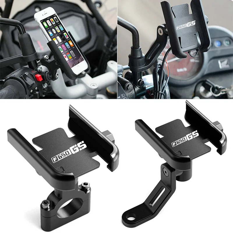 

For BMW F650GS F 650 GS Motorcycle CNC Accessories Handlebar Mobile Phone Holder GPS Stand Bracket