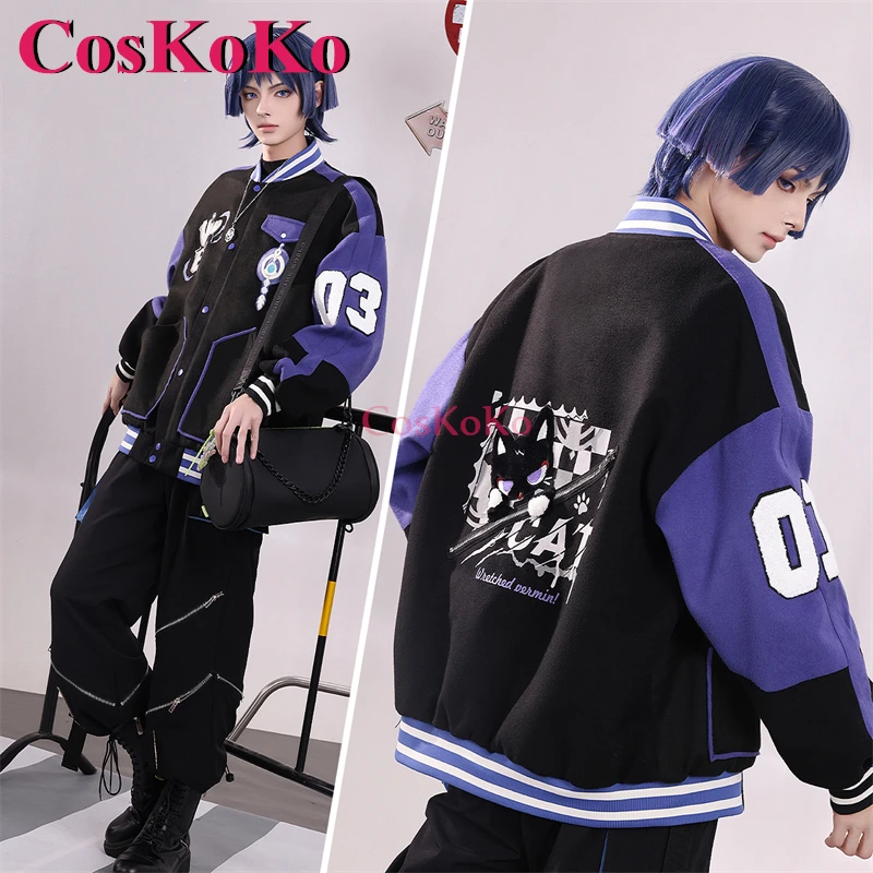 CosKoKo Wanderer/Scaramouche/Xiao/kaedeхара казуха/теснари косплей игры Genshin ударопрочный костюм