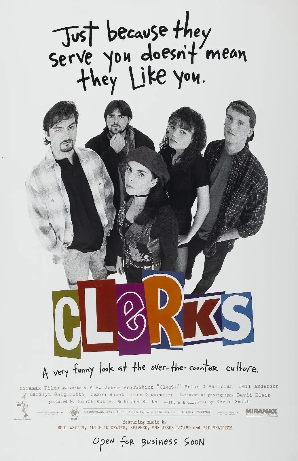 

Clerks Movie Wall Poster Prints Silk Art Picture Room Wall Decor