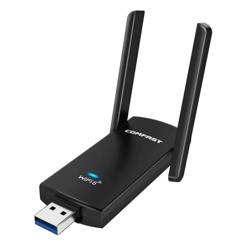 

CF921AC 3,0 Мбит/с Беспроводная USB Wifi 6 карта адаптера с антенной