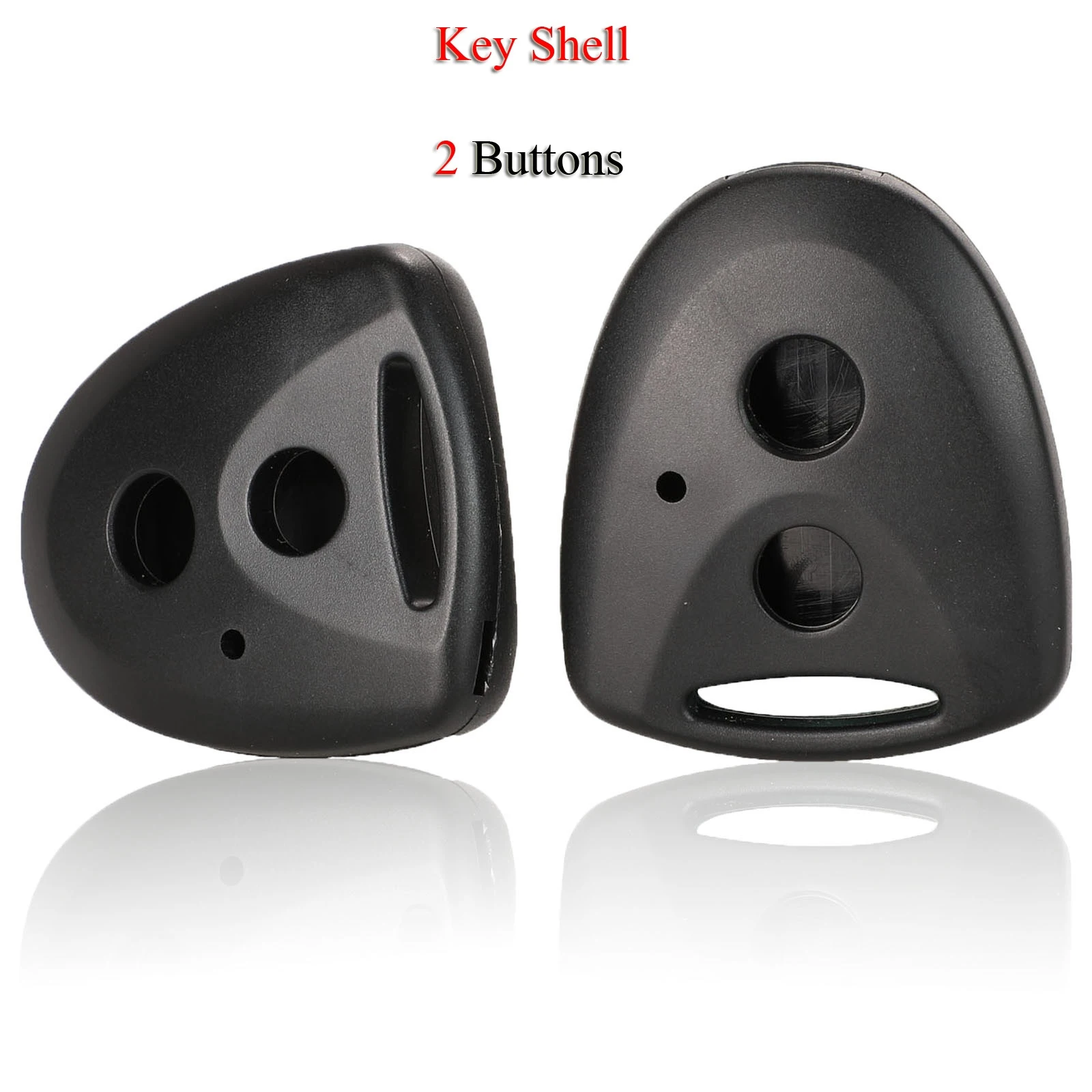 

Jingyuqin Чехол для автомобильного ключа с дистанционным управлением для Toyota Avanza Calya wigo для Daihatsu Xenia ключа Sigra 2 кнопки сменный чехол для ключа