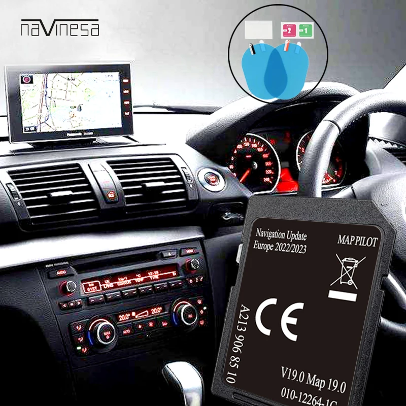 

Sat Nav SD-Karte For Mercedes A213 Garmin Map Pilot STAR2 V19 Europa 2022 GLC C E V X-CLASS With Free Anti Fog Flim