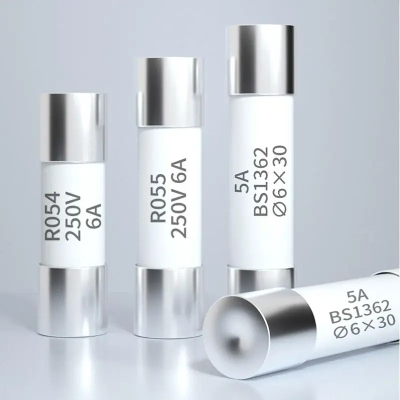 Трубка плавкого предохранителя RO55 R054 R058 5x20 мм 5x25 мм 6x30 мм 1A2A6A10A20A