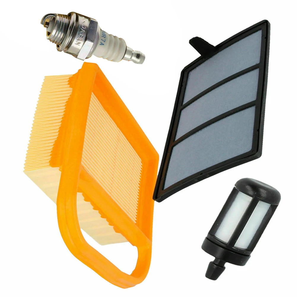 

4pcs Air Filter & Fuel Filter & Plug Set For Repair Replace Broken Worn TS410 TS420 Accessories Gardening Power Tool Parts