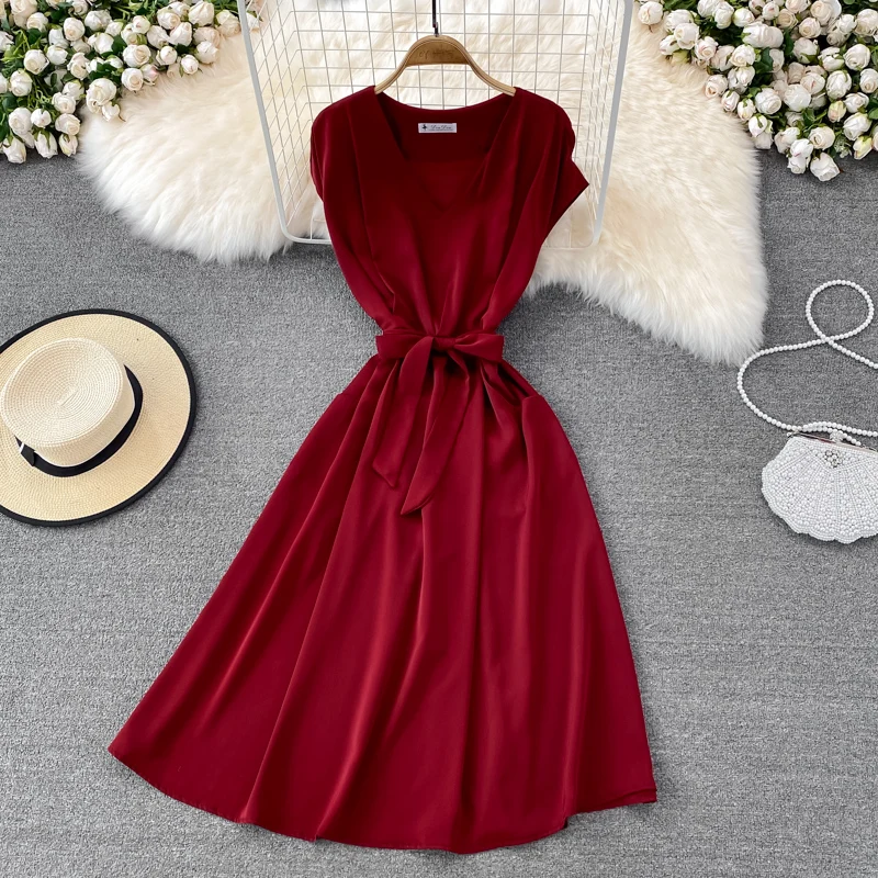 

Женское длинное облегающее платье с V-образным вырезом, летнее повседневное элегантное праздничное платье с карманами, Офисная туника с кач...