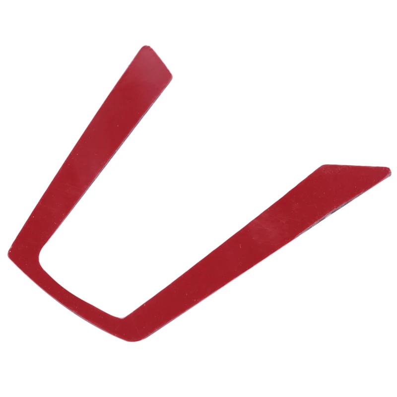 Для Mazda MX-5 Miata Roadster 2016 + MX5 ND крышка кнопки на руль красная наклейка из углеродного