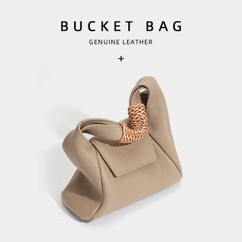 

Fashion crossbody bag 2023 new senior sense of handheld niche versatile single shoulder leather women's bags