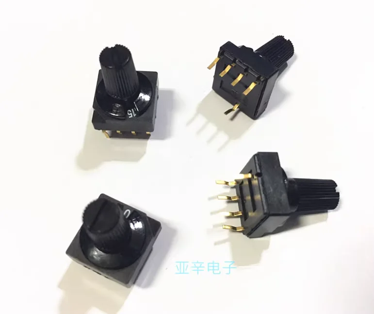 

YYT 2 шт. SC-1110W-9 с крышкой 0-F кодирующий переключатель 16 передач поворотный DIP-переключатель код