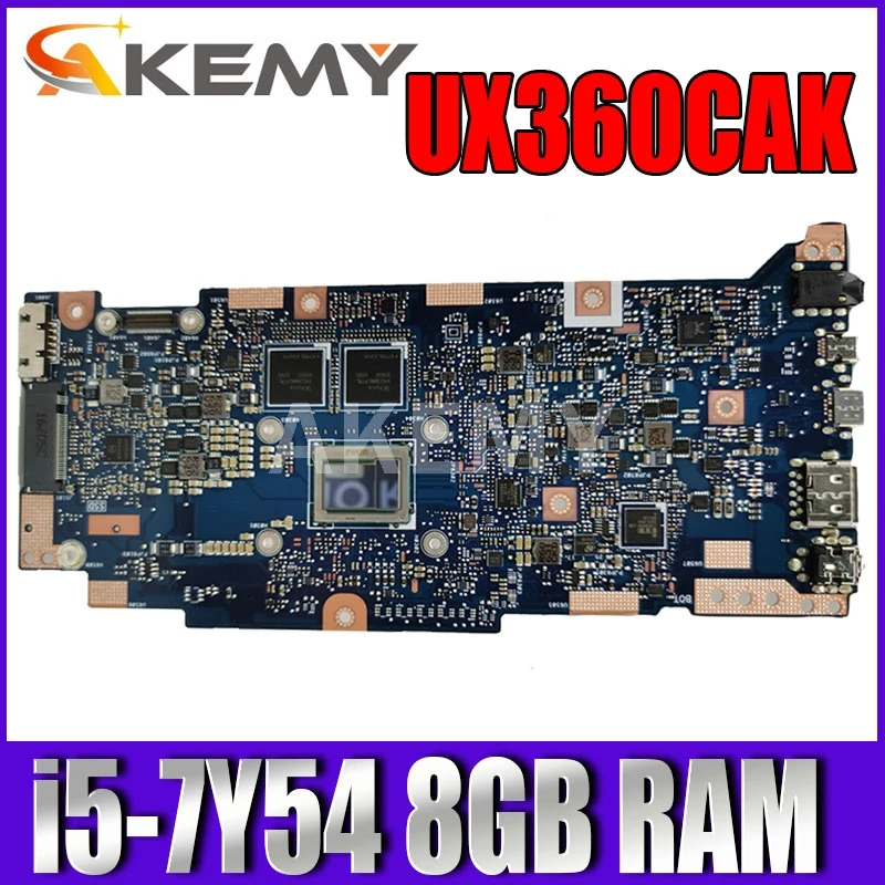 

Материнская плата UX360CAK i5-7Y5 4 CPU 8GB RAM для ASUS Zenbook UX360C UX360CA UX360CAK Ultrabook ноутбук материнская плата UX360CAK материнская плата