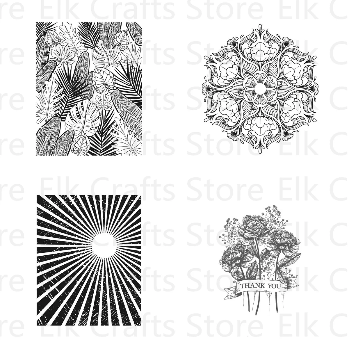 

Flower Clear Stamps For Scrapbooking Templates Material Decoration Embossing Crafts Stencils New Arrived No Metal Cutting Dies