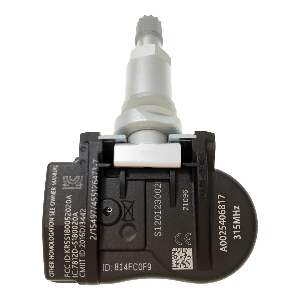 Система мониторинга давления в шинах OE A0025406817 TPMS 315 МГц для Mercedes-Benz CL500 W216 C219 W211