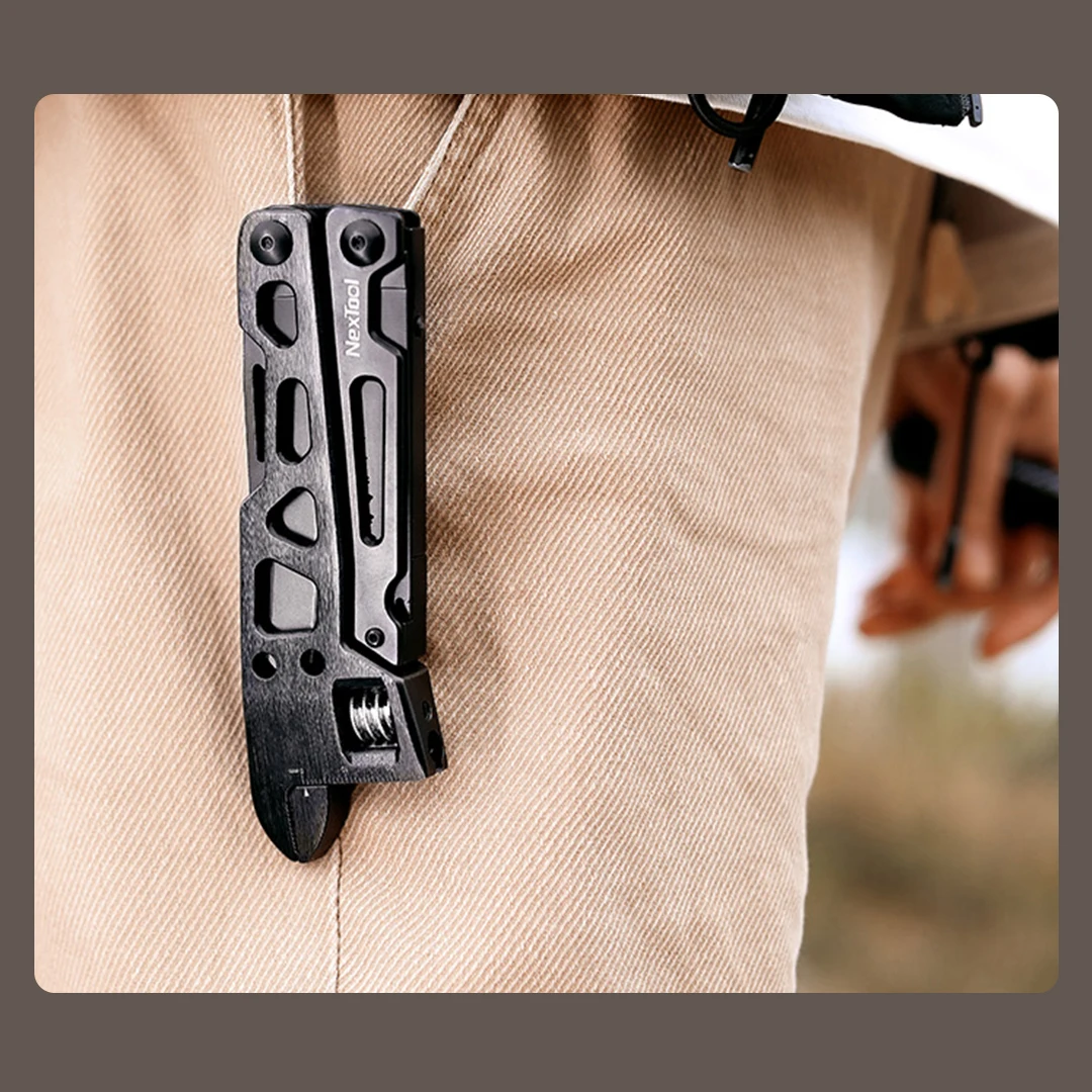 Набор инструментов NexTool многофункциональный гаечный ключ складной ручной