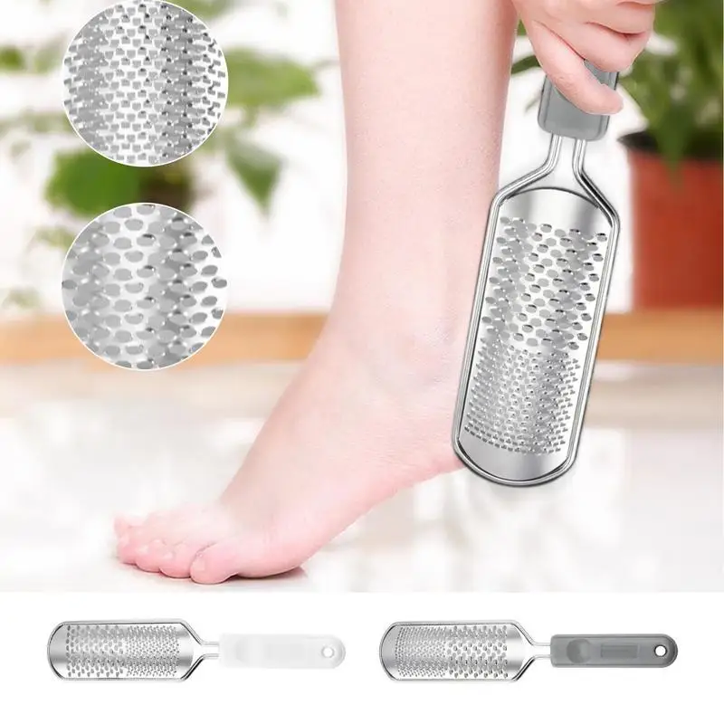 

Foot Scraper Professional Stainless Steel File Dead Skin Remover Foot Scraper Grater For Cracked Heels Hard Skin Soft And Smooth