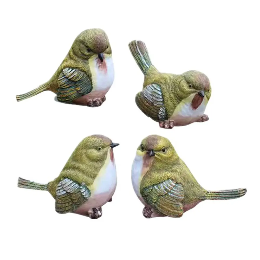 

Wall Mounted Garden Bird Statue Decoration Ornament Resin Strong For Home Office Durable Villa Courtyard Lawn Animal Sculpture