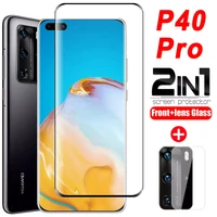 protective glass for huawei p40 pro 5g plus pro p 40 40pro p40pro screen protector with camera lens tempered glas film 40p 2in1