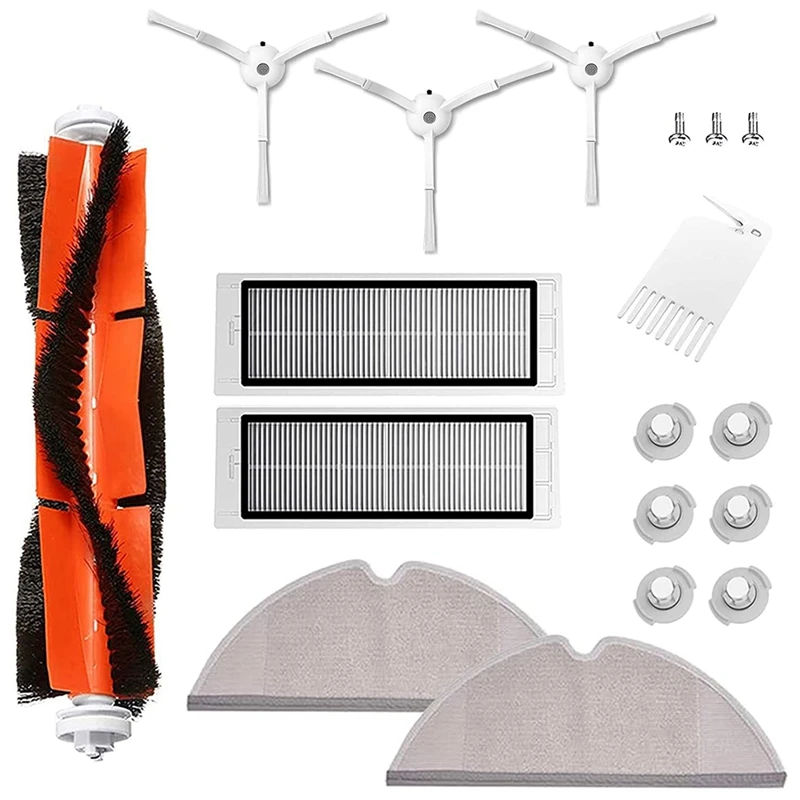 

Accessories For Xiaomi Roborock S50 S51 Xiaomi Mi Robot Vacuum Cleaners Filter Side Brush Cleaning Cloths For Roborock