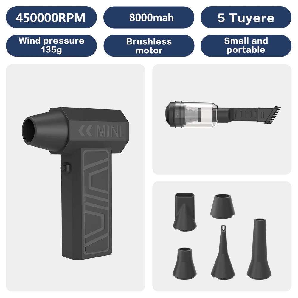 

Турбореактивный вентилятор isfriday 450000 об/мин