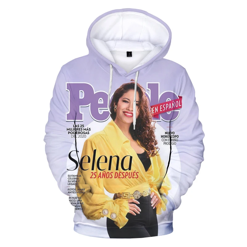 

Men Women Selena Quintanilla Sweatshirt Autumn Winter Hoodie Boy Girl Clothes Oversize Loose Tracksuits