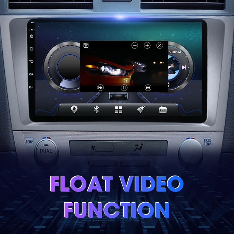 Автомагнитола 2DIN на Android 11 мультимедийный видеоплеер для Toyota Camry 7 XV 40 50 2006-2011