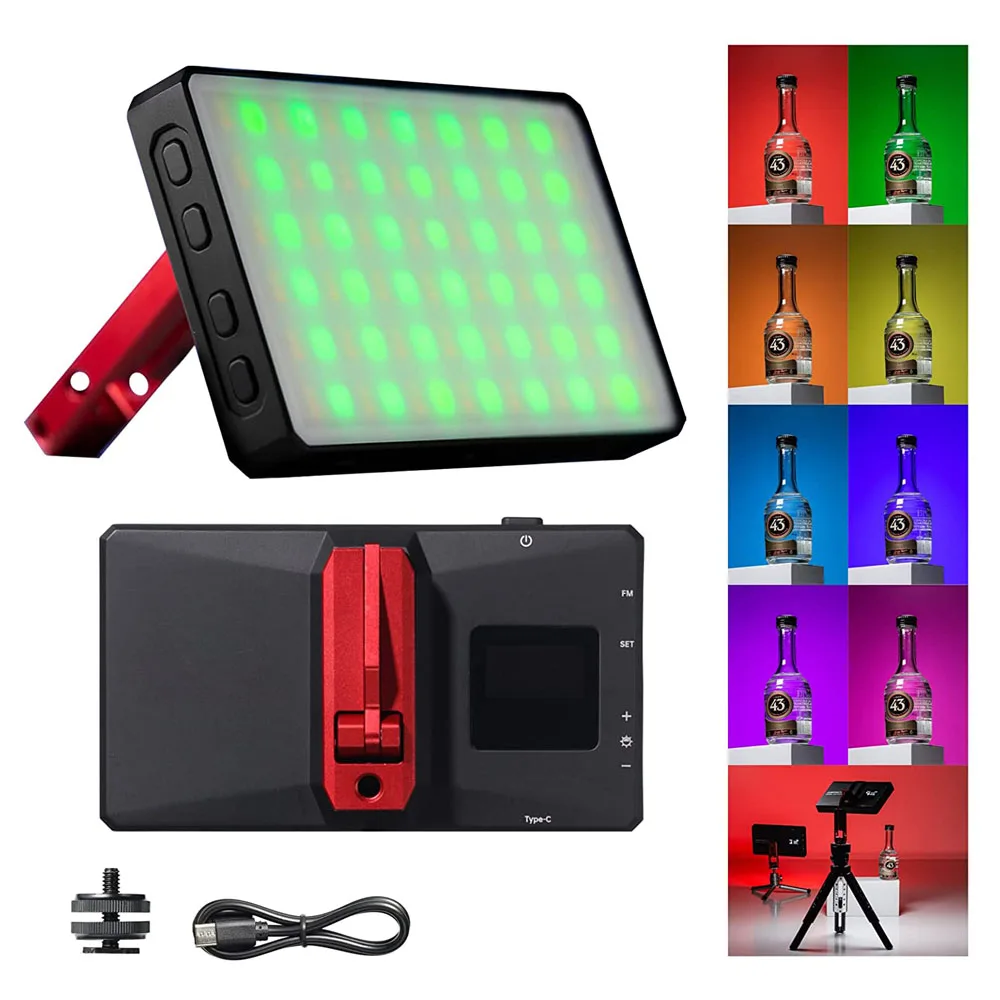 Полноцветная светодиодная RGB лампа 8 Вт 2600K-8500K (регулируемая) 1%-100% диммируемая