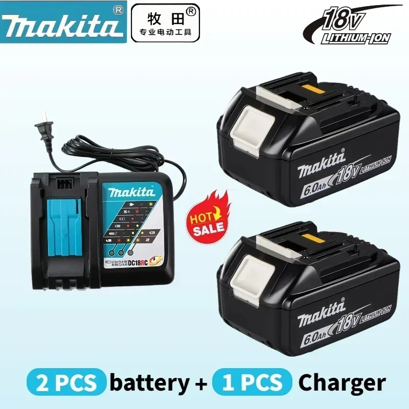 Аккумулятор для электроинструмента Makita 18 В BL1850 BL1850B BL1830B BL1840B BL1860