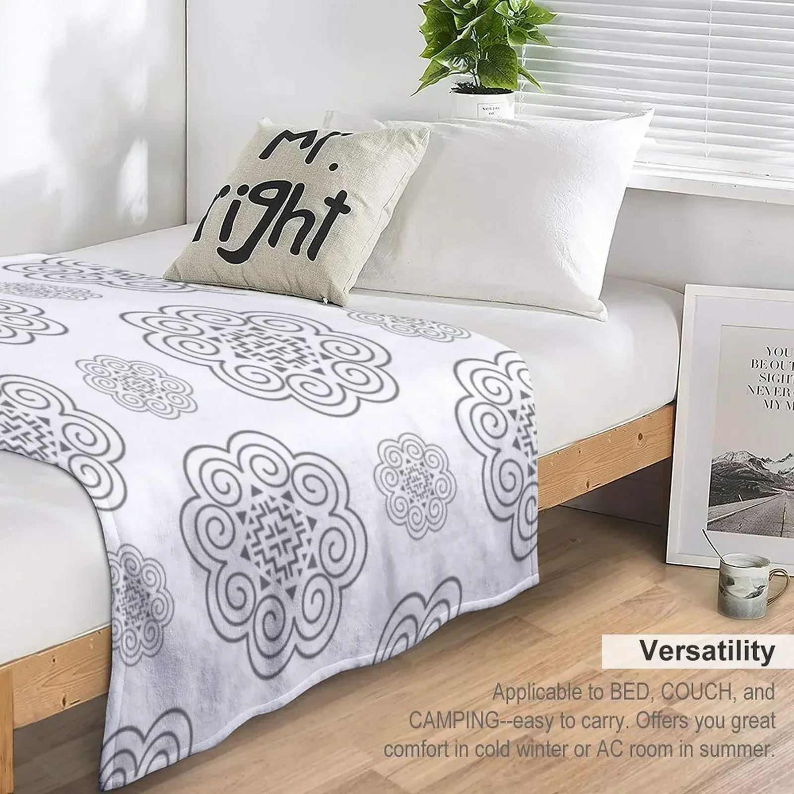 Одеяло с дизайном символа Хмонг персонализированные подарочные украшения