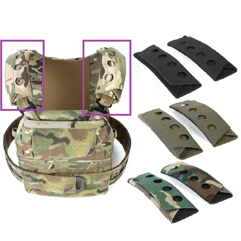 

FCPC Fcsk LV119 Tactical Vest Accessories Composite Shoulder Pad Laser Cutting Breathable With OT54 Protective Shoulder Pad