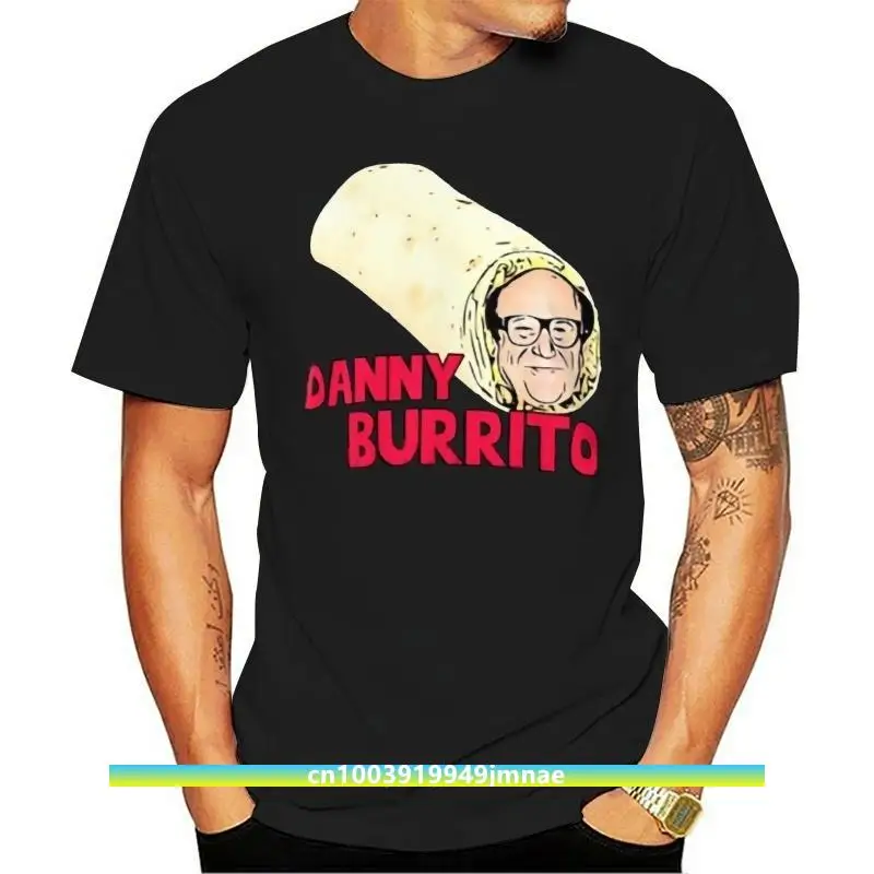 

Danny Burrito (dorito) - Funny Devito parody T shirt danny burrito dorito devito vito quote text funny parody haha