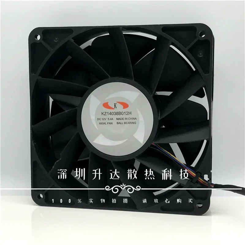 Фото Оригинальный вентилятор Shenma KZ14038B012H 12V 5.4A 14038 14 см с большим объемом воздуха и мощным охлаждением №1