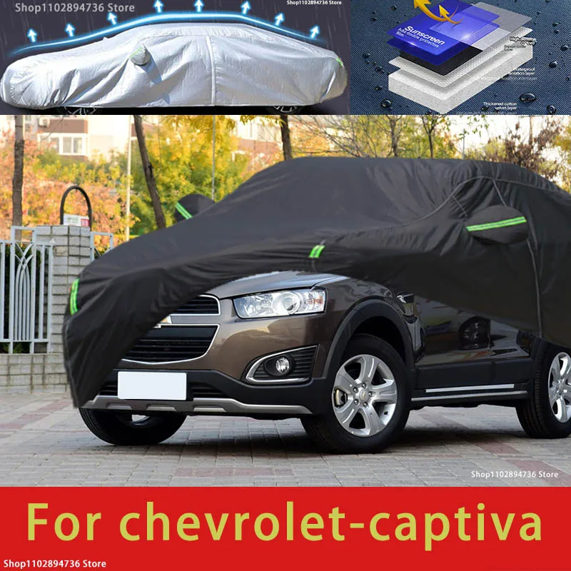 Для chevrolet captiva fit наружная защита полные автомобильные чехлы для снега