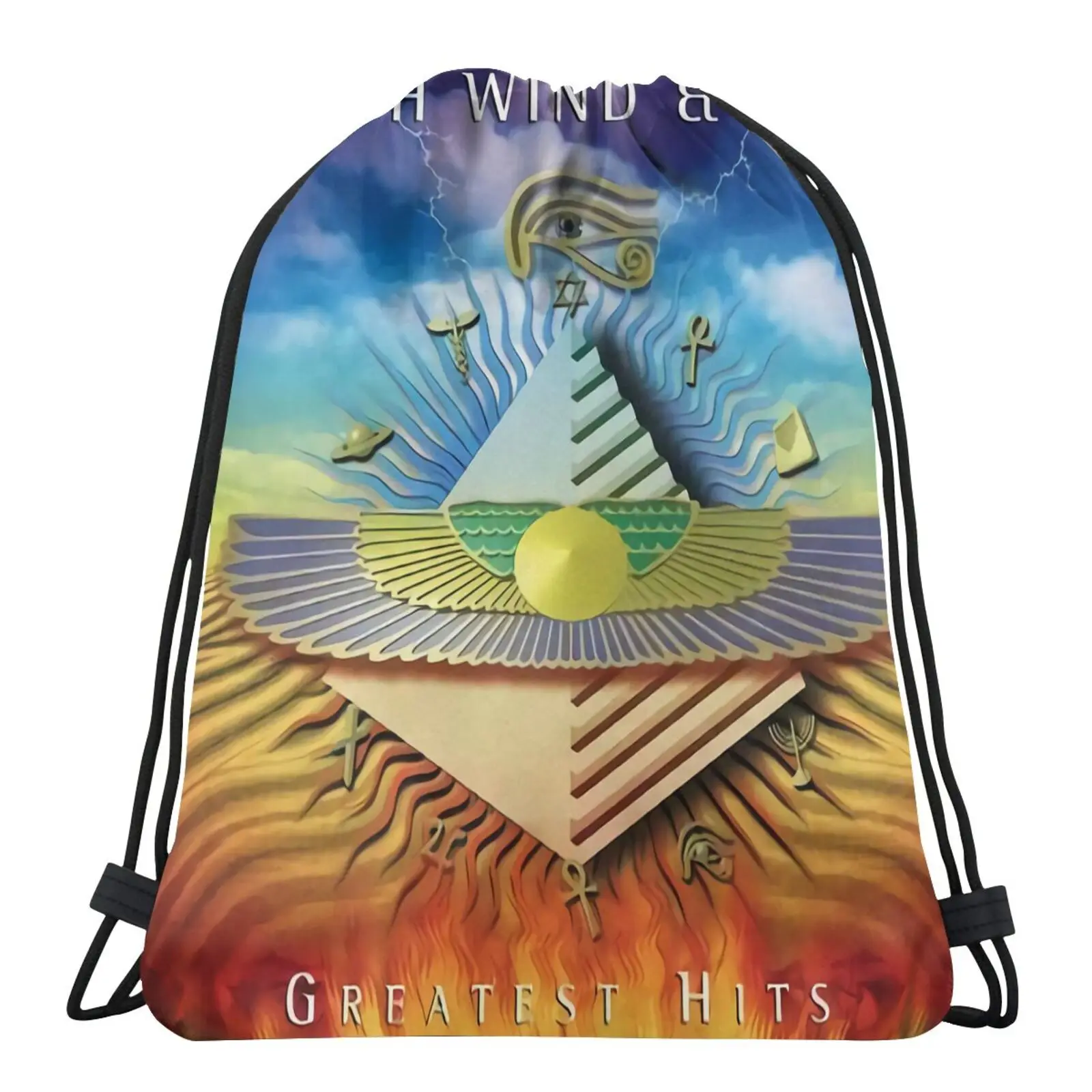 

Мешки для мужчин Earth Wind And Fire Greatest Hit, пылесборник, сумка для макияжа, сумки на заказ с логотипом, тканевый рюкзак, женская сумка в готическом с...