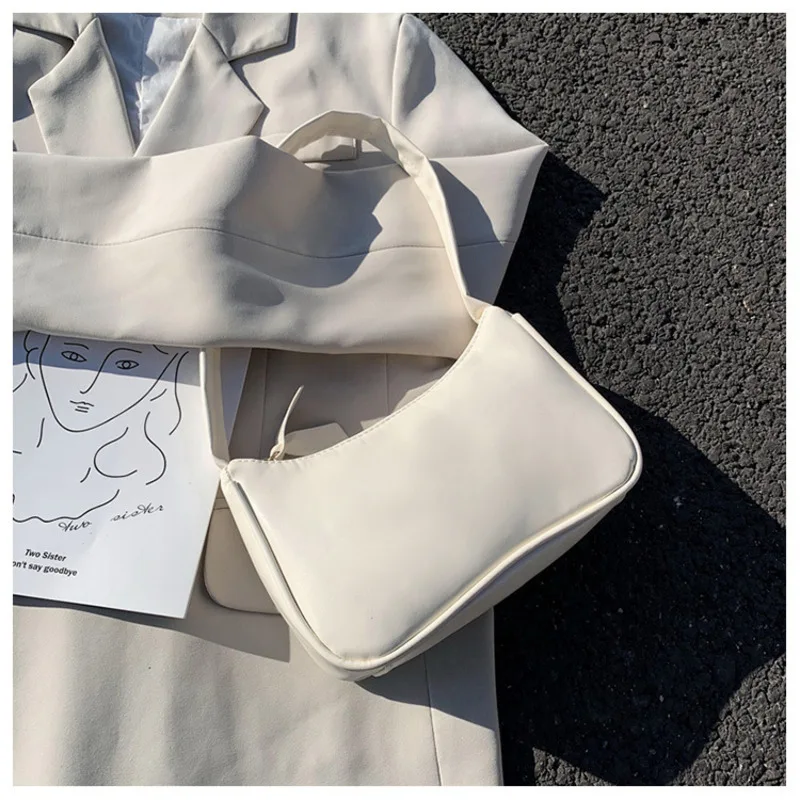 FF Ретро предплечье женская сумка с бантом из искусственной кожи багет в западном