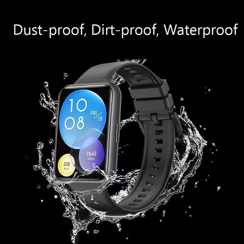 Silicone Strap For Huawei Watch Fit 2 sport Smart Watch Band For Huawei Watch Fit2 Replacement Wristband correa Accessories