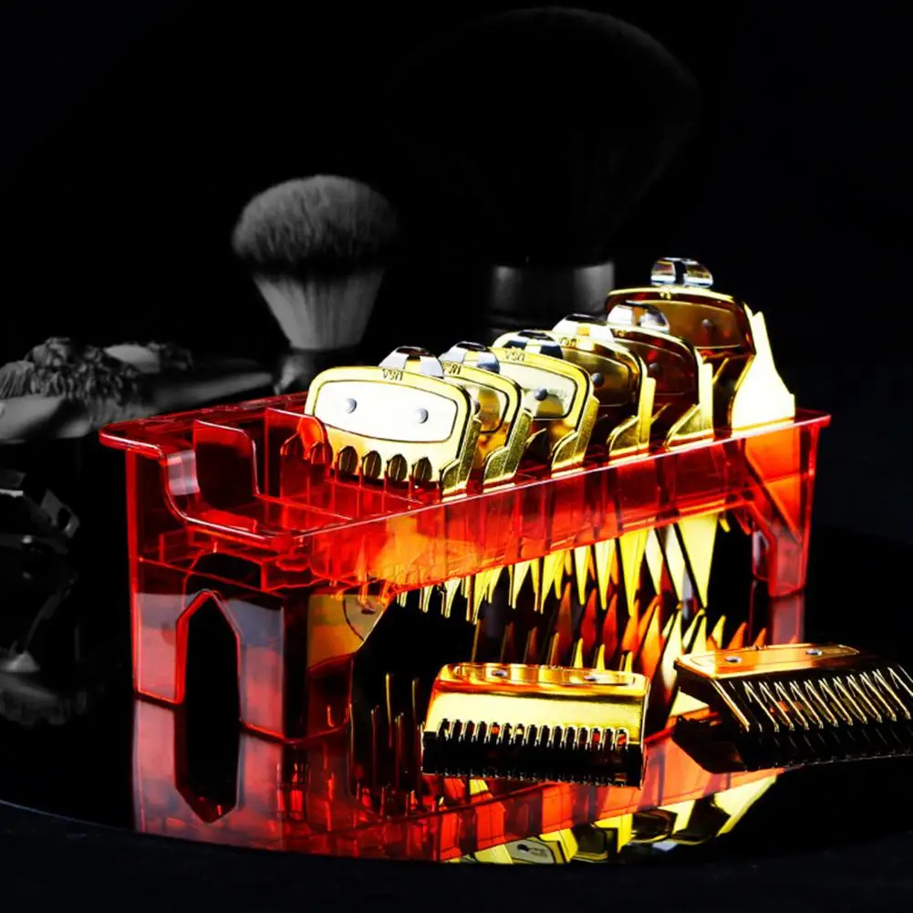 

Practical Limit Comb Holder Reusable Limit Comb Storage Box Hollow Out Design Guide Limit Comb Holding