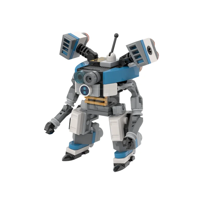 Набор из 112 деталей MOC: Робот-авиатор, модифицированная модель, строительные блоки, конструктор, креативный подарок на день рожденияРождество, игрушка (art.: 3920dc994fcac) - 3920dc994fcac