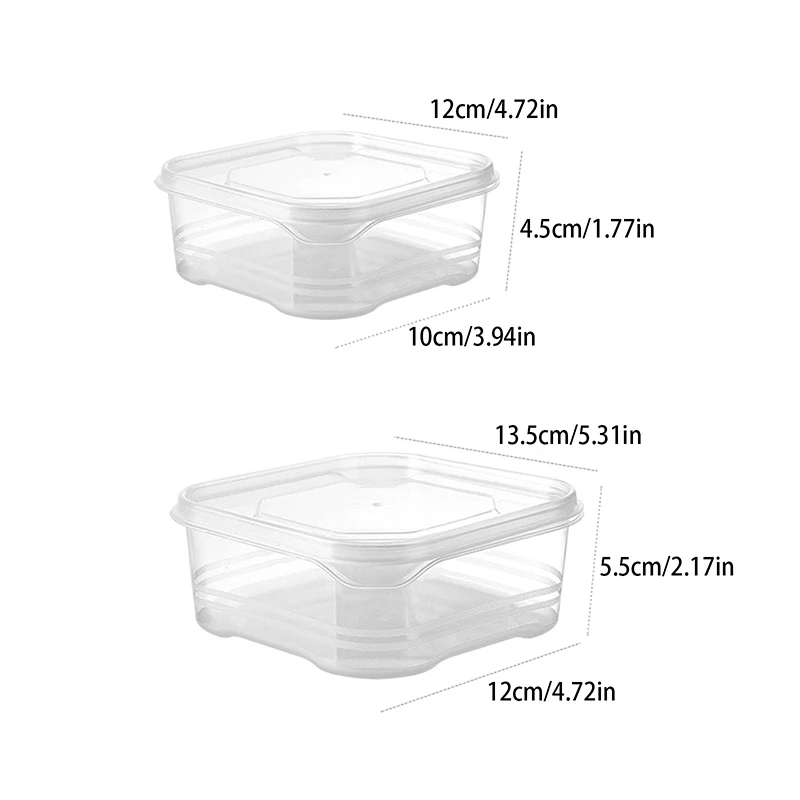 1 шт. пластиковый контейнер для сортировки овощей и мороженого