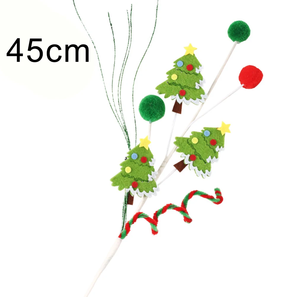 Рождественская елка букеты конфеты колокольчики вырезки для дома вечеринки сада