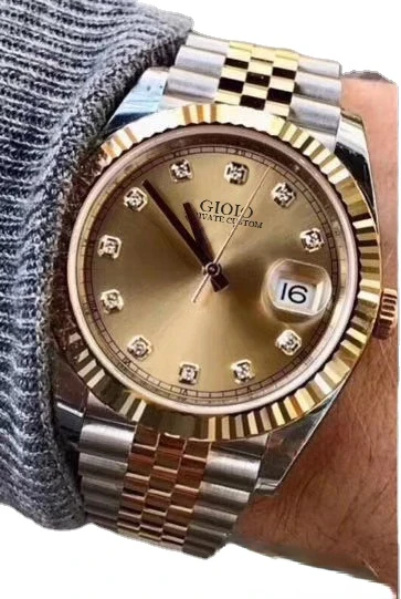 

Automatic Mechanical Men Diamonds Silver Gold Black Grey Watch