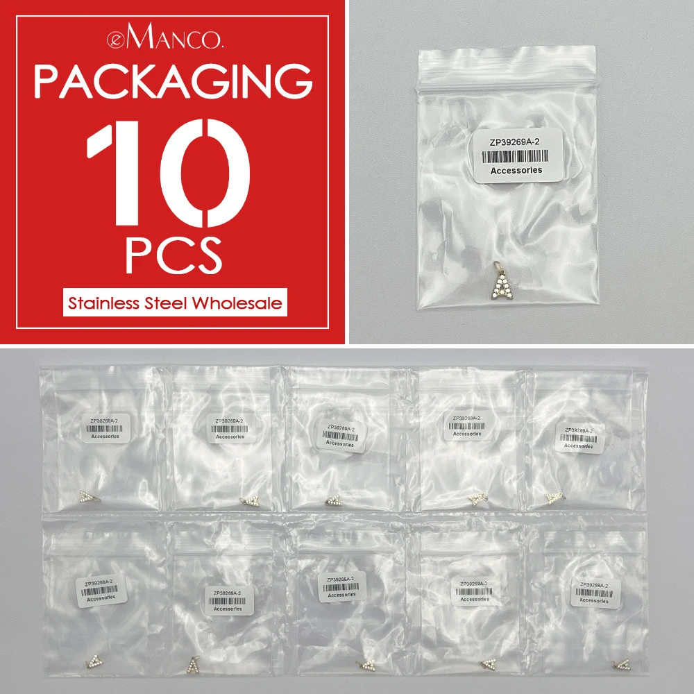 eManco набор подвесок для украшений 10 шт.