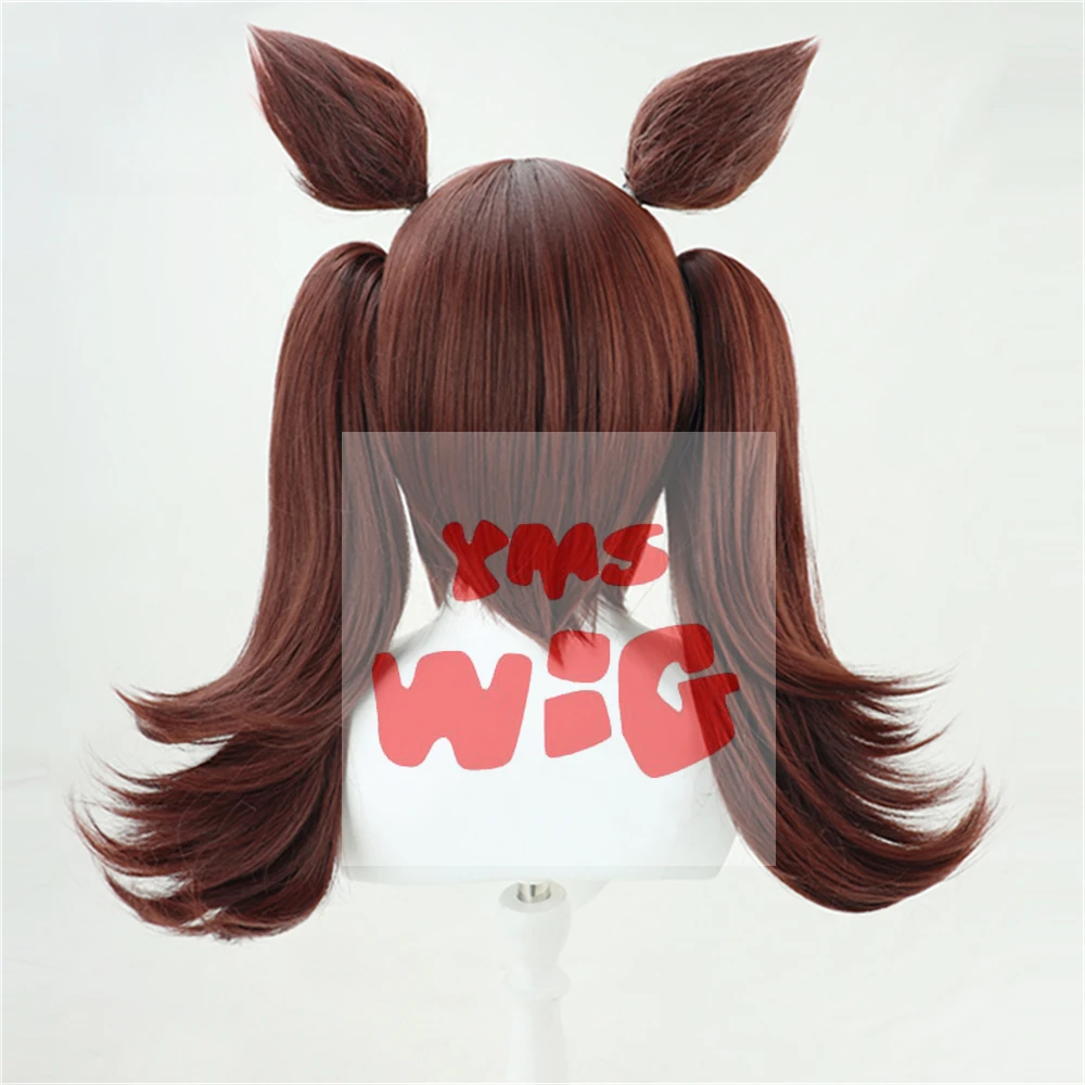 YMS WIG Uma musume Pretty Derby Hishi Akebono головной убор для косплея Хэллоуин Карнавальный