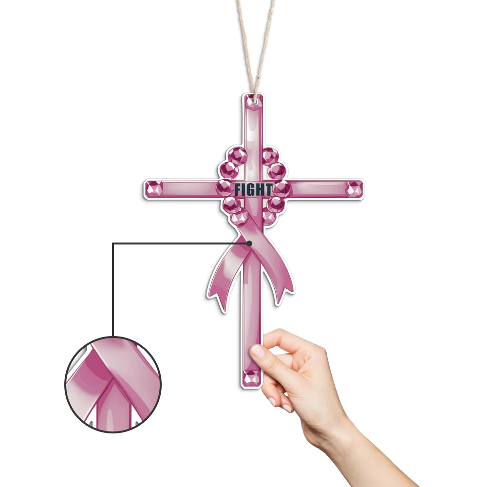 Декор Putuo 1 шт. Розовый Крест деревянная подвесная нашивка настенный для дома