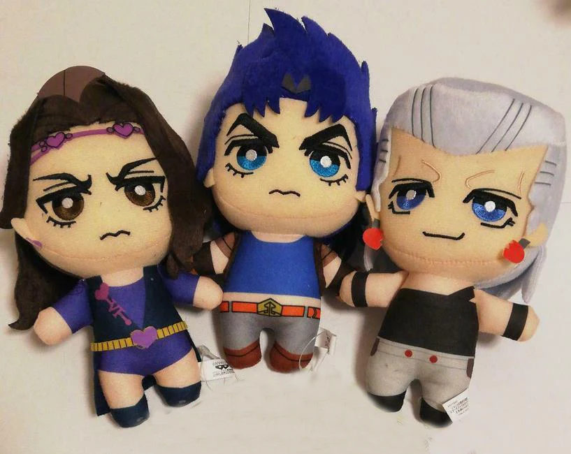 

JoJos Bizarre Adventure plush Doll Joestar Polnareff Vanilla