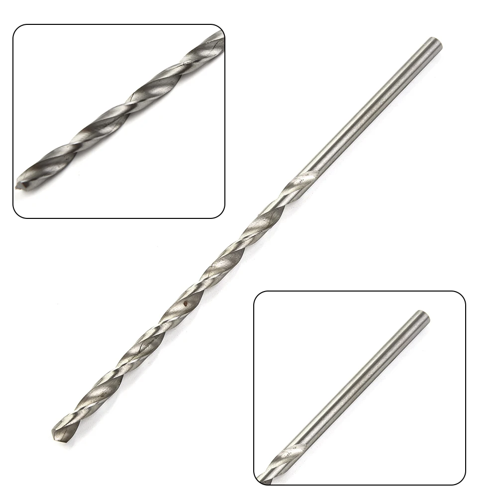 

1pcs HSS Lengthened Straight Shank Drill Bit 2-6mm Extra Long Wood Long Drill Bit Holesaw Hole Saw Cutter Drilling For Aluminum
