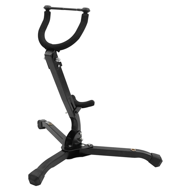 

Saxophone Stand Foldable Alto And Tenor Sax Stand Portable Adjustable Triangle Base Sax Stand Saxophone Accessories