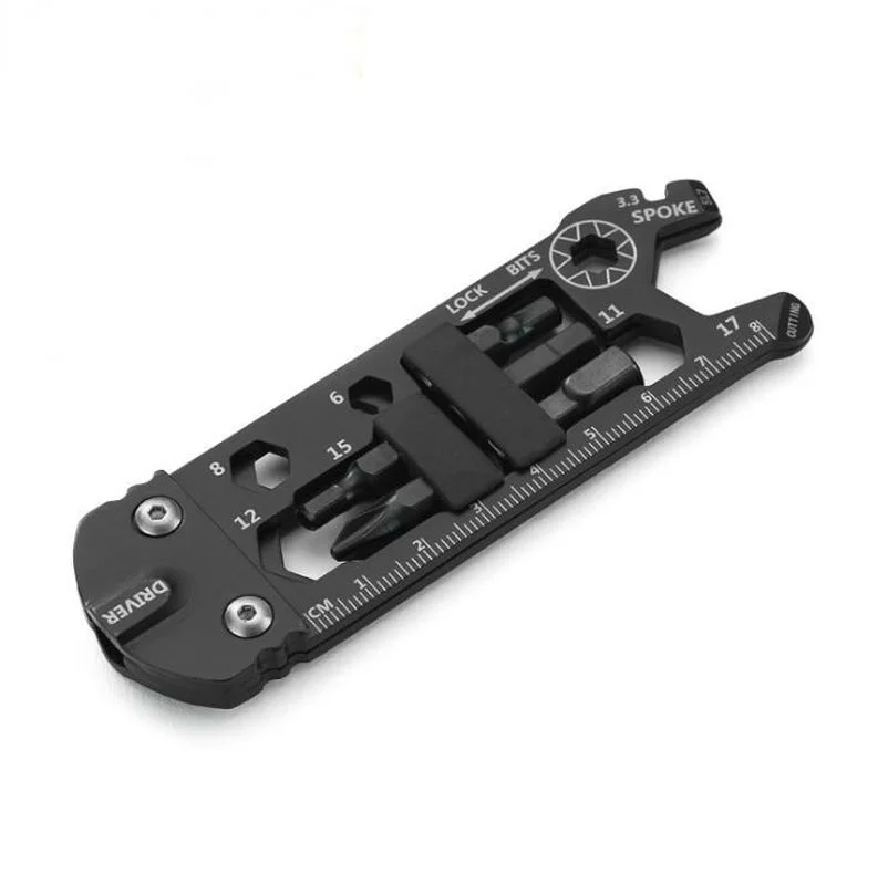 

16 In 1 EDC Kit Outdoor Bicycle Activity Spanner Multifunctional Combination Tool Wrench Screwdriver Bicycle Repairing Tool Set